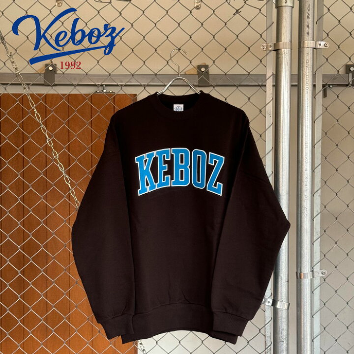 KEBOZ 92 SWEAT CREWNECK ネイビー KEBOZ × A.G.S ALL GOOD STORE 