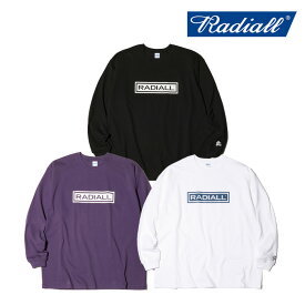 【SALE30%OFF】RADIALL ラディアル WHEELS - CREW NECK T-SHIRT L/S 【Tシャツ 長袖 ロンT】【2023 AUTUMN＆WINTER COLLECTION】【RAD-23AW-CUT017】【インタープレイ INTERPLAY】