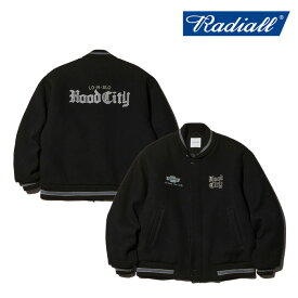 RADIALL ラディアル HOOD CITY - VARCITY JACKET 【スタジャン】【2023 AUTUMN＆WINTER COLLECTION】【RAD-23AW-JK011】【インタープレイ INTERPLAY】