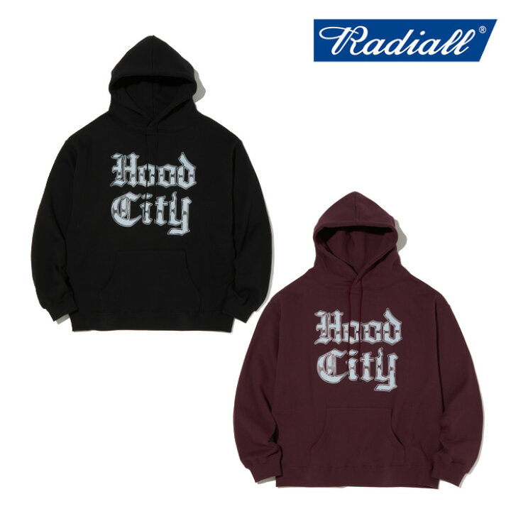 楽天市場】RADIALL ラディアル CHROM CITY - HOODIE SWEATSHIRT L/S 