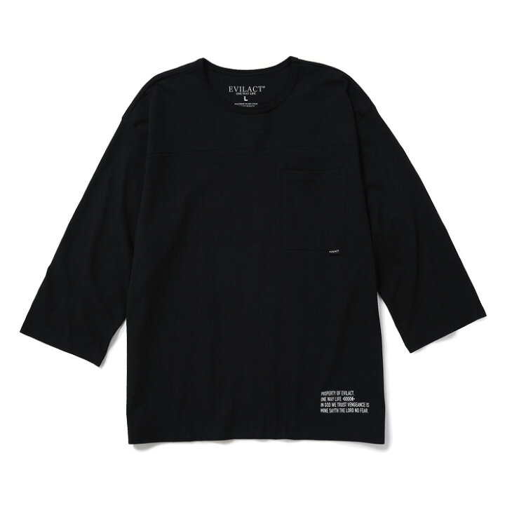 楽天市場】EVILACT (イーブルアクト) 2PACK QS【Tシャツ 7分袖】【EA 