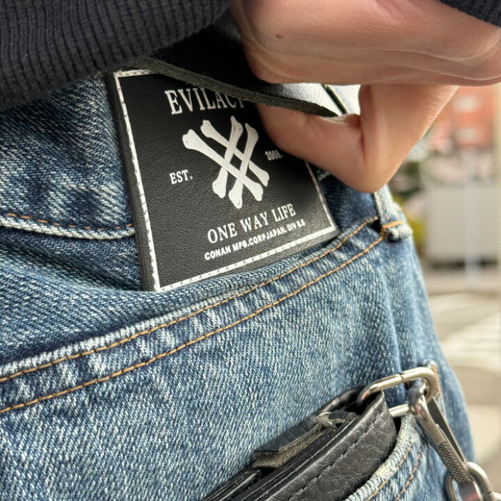 楽天市場】EVILACT (イーブルアクト)STRAIGHT DENIM CUSTOM【デニム 