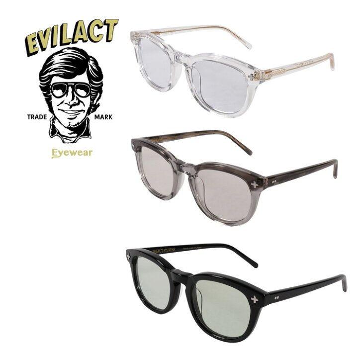 楽天市場】EVILACT EYEWEAR (イーブルアクトアイウエア) YALE II 