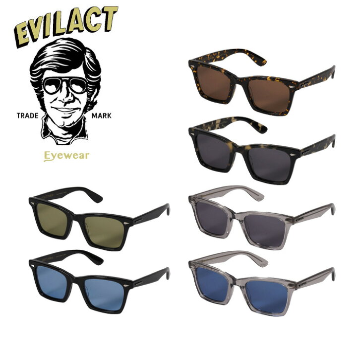 楽天市場】EVILACT EYEWEAR (イーブルアクトアイウエア) MUSTANG COLOR 