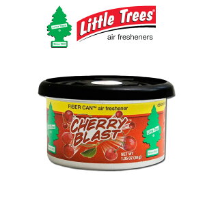 Little Trees (���g���c���[) FIBER CAN Air Fresheners - Cherry Blast -�y�G�A�t���b�V���i�[ �� �`�F���[�u���X�g�z�y�C���^�[�v���C INTERPLAY�z