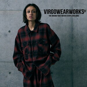 VIRGOwearworks (���@���S�E�F�A���[�N�X) ESSENTIAL CPO SHIRT�y�V���c �����z�yVG-SH-280�z�y2026 AUTUMN&WINTER ��s�\��z�y�L�����Z���s�z�yVIRGOwearworks ���@���S�E�G�A���[�N�X �o���S�z