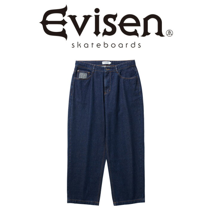 楽天市場】Evisen Skateboards ATARI ONE-UP DENIM 【デニム パンツ 