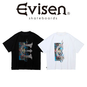 Evisen Skateboards (�G���B�Z�� �X�P�[�g�{�[�h) JULIEN E LOGO TECH TEE �y�e�b�N TEE T�V���c�z�y�G�r�Z�� �X�P�[�g�{�[�h Evisen Skateboards �� �C���^�[�v���C INTERPLAY�z�y26SS-T04�z
