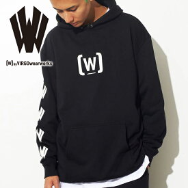 VIRGOwearworks (ヴァルゴウェアワークス) Logo hoodie1【フーディ パーカー ロゴ】【W-SWT-001】【2024 SPRING&EARLY SUMMER 新作】【W by VIRGOwearworks】