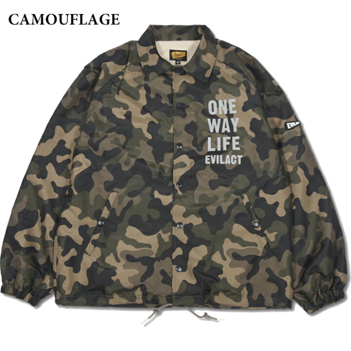 楽天市場】EVILACT (イーブルアクト) Reflective O.W.L. Coach Jacket  