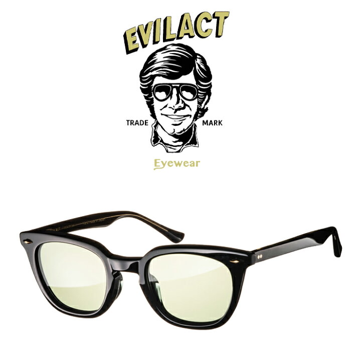 楽天市場】EVILACT EYEWEAR (イーブルアクトアイウエア) MERKEL 