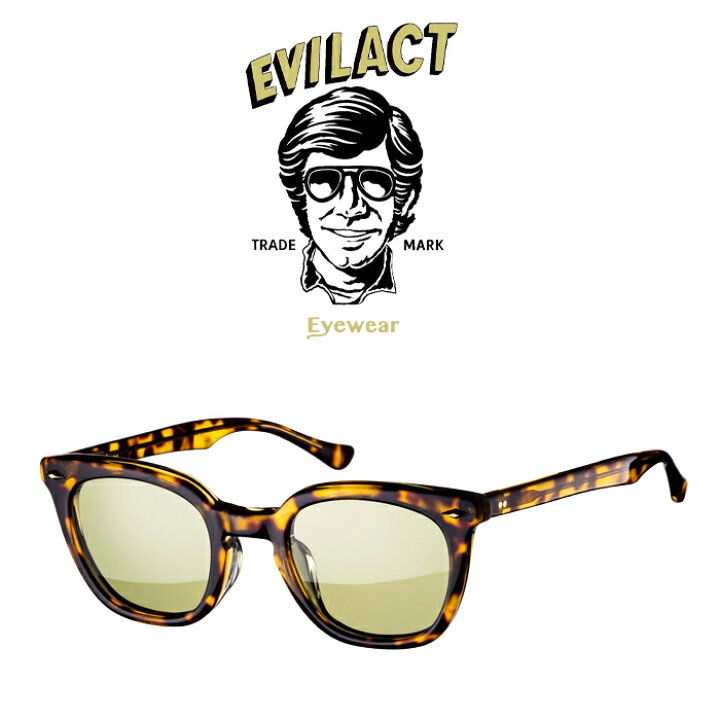 楽天市場】EVILACT EYEWEAR (イーブルアクトアイウエア) MERKEL 