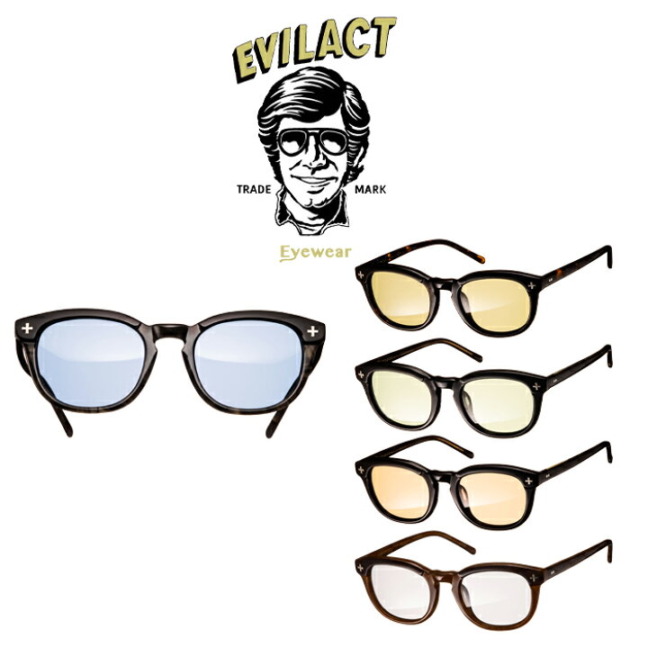 楽天市場】EVILACT EYEWEAR (イーブルアクトアイウエア) YALE II 
