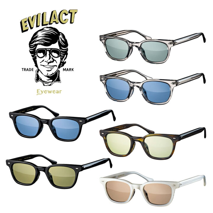 楽天市場】EVILACT EYEWEAR (イーブルアクトアイウエア) HENDERSON 