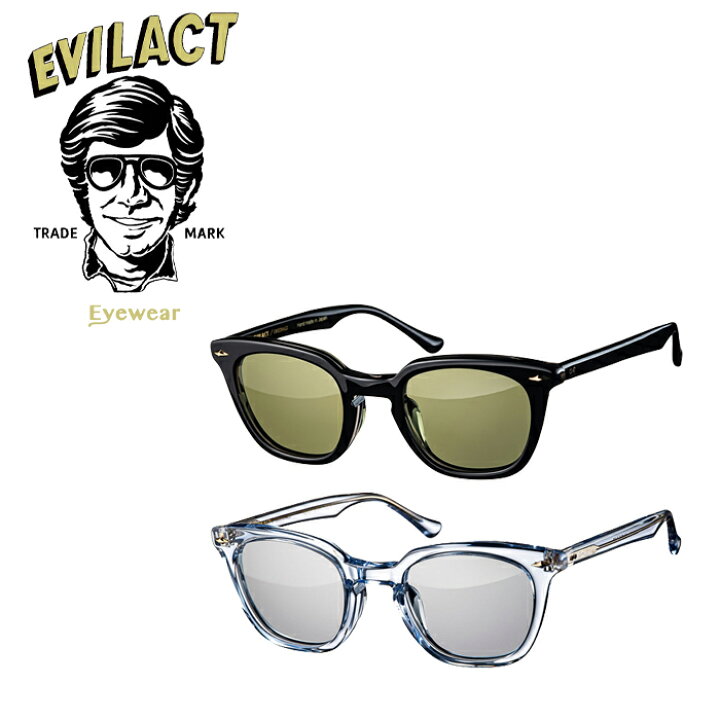 楽天市場】EVILACT EYEWEAR (イーブルアクトアイウエア) MERKEL 