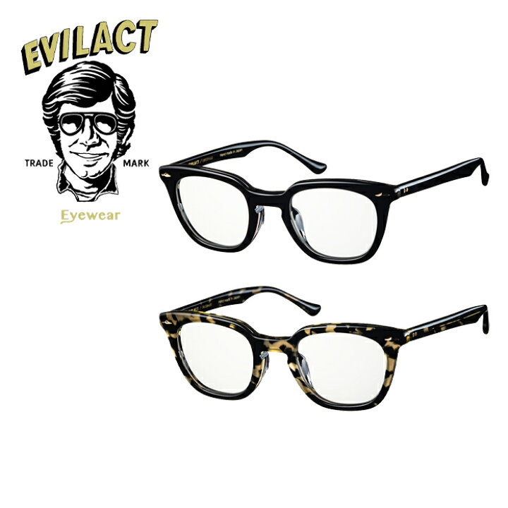 楽天市場】EVILACT EYEWEAR (イーブルアクトアイウエア) MERKEL 