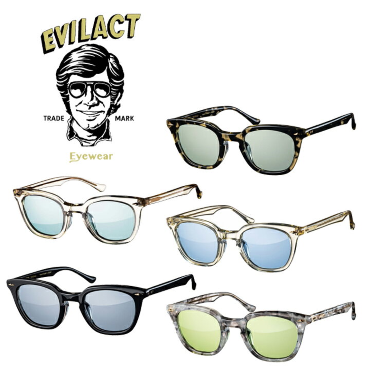 楽天市場】EVILACT EYEWEAR (イーブルアクトアイウエア) MERKEL 
