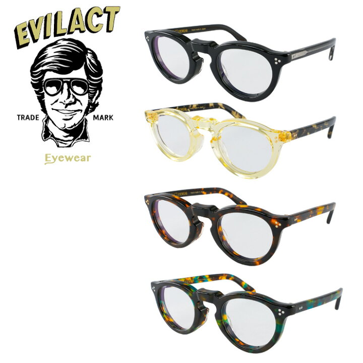 楽天市場】EVILACT EYEWEAR (イーブルアクトアイウエア) GREEVES 
