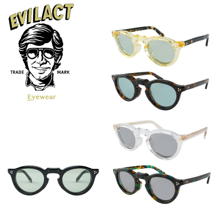 楽天市場】EVILACT EYEWEAR (イーブルアクトアイウエア) GREEVES 