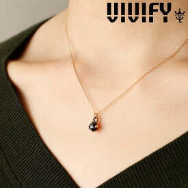 VIVIFY(ヴィヴィファイ)(ビビファイ)Simple Stone Necklace/k10【VIVIFY ネックレス】【VFNL-002gcn】【レディース 女性用】【オーダーメイド ハンドメイド 受注生産】【キャンセル不可】