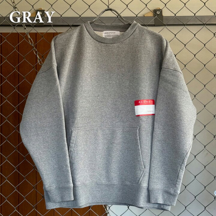 楽天市場】Cloveru (クローバル)Wide Crew Sweat 