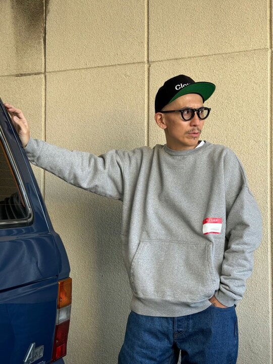 楽天市場】Cloveru (クローバル)Wide Crew Sweat 