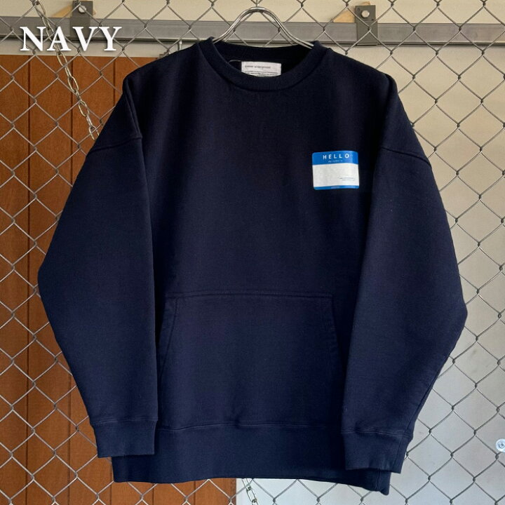 楽天市場】Cloveru (クローバル)Wide Crew Sweat  