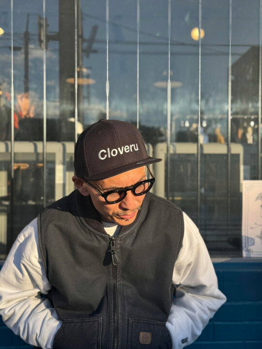 楽天市場】Cloveru (クローバル)DA STANDARD Cloveru Logo Cap 