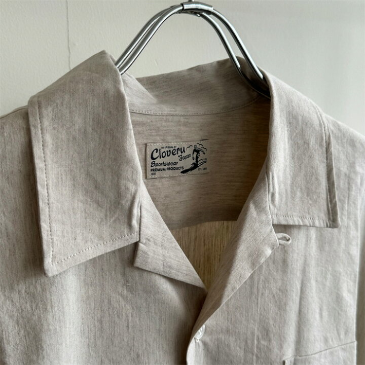 楽天市場】Cloveru (クローバル) COMFORT LINEN SHIRTS 【リネンシャツ 