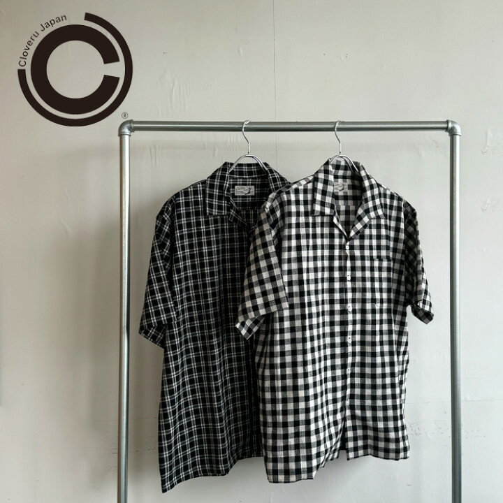 楽天市場】Cloveru (クローバル) COMFORT LINEN SHIRTS (CHECK 