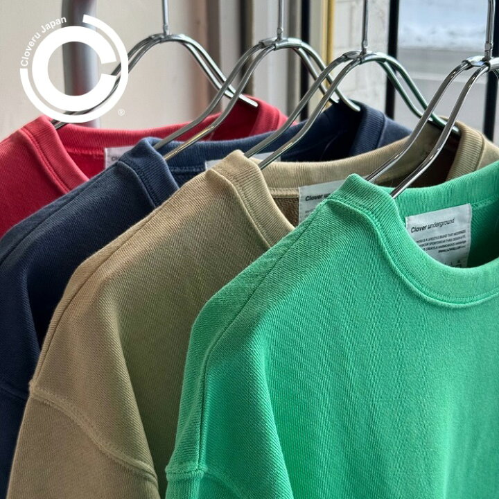 楽天市場】Cloveru (クローバル) MUJI 25 半端丈 SWEAT【クルーネック 