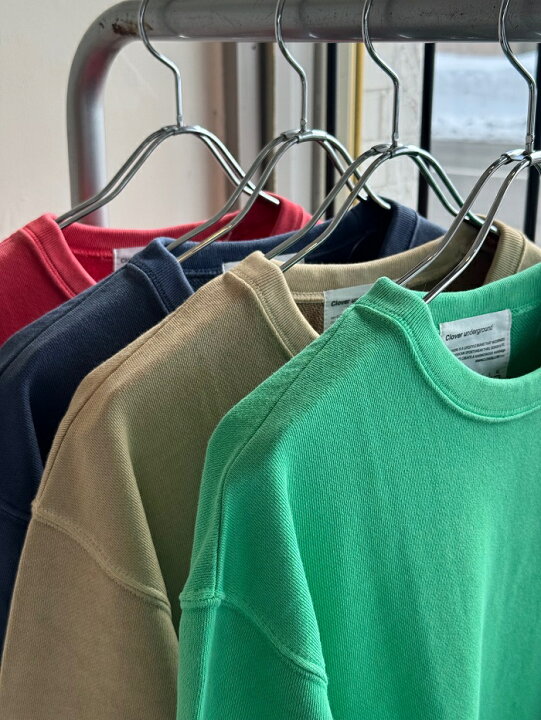 楽天市場】Cloveru (クローバル) MUJI 25 半端丈 SWEAT【クルーネック 