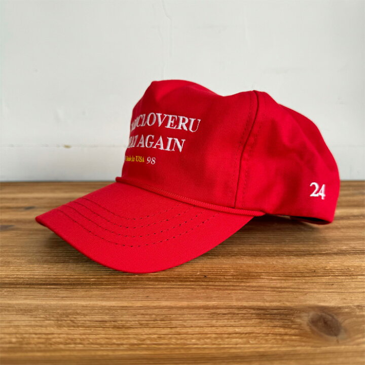 楽天市場】Cloveru (クローバル)MAKE CLOVERU GREAT AGAIN CAP 