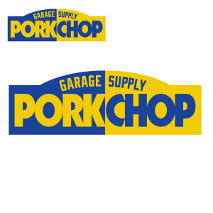 PORKCHOP GARAGE SUPPLY (|[N`bv K[WTvC) PORKCHOP BLOCK STICKERyXebJ[ V[zyC^[vC INTERPLAYz