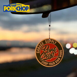 PORKCHOP GARAGE SUPPLY (�|�[�N�`���b�v �K���[�W�T�v���C) CIRCLE SCRIPT AIR FRESHENER �y�G�A�t���b�V���i�[�z�y�C���^�[�v���C INTERPLAY�z