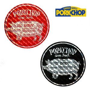 PORKCHOP GARAGE SUPPLY (|[N`bv K[WTvC) HOLOGRAM CIRCLE STICKER yXebJ[ V[zyC^[vC INTERPLAYz