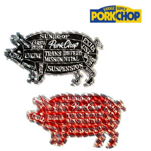 PORKCHOP GARAGE SUPPLY (|[N`bv K[WTvC) HOLOGRAM PORK STICKER yXebJ[ V[zyC^[vC INTERPLAYz