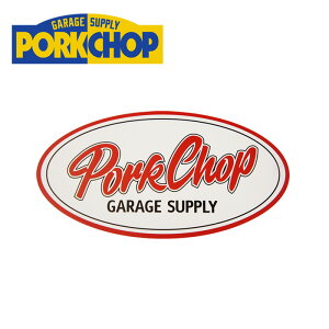 PORKCHOP GARAGE SUPPLY (|[N`bv K[WTvC) PORKCHOP OVAL STICKER / SMALLyXebJ[ V[zyC^[vC INTERPLAYz