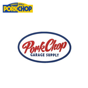 PORKCHOP GARAGE SUPPLY (�|�[�N�`���b�v �K���[�W�T�v���C)OVAL TRICO STICKER / SMALL�y�X�e�b�J�[ �V�[���z�y�C���^�[�v���C INTERPLAY�z