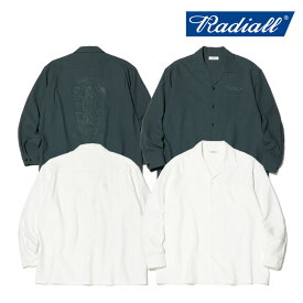 RADIALL ラディアル SANTA MADRE - OPEN COLLARED SHIRT L/S 【オープンカラーシャツ】【2024 SPRING ＆ SUMMER COLLECTION】【RAD-24SS-SH001】【インタープレイ INTERPLAY】