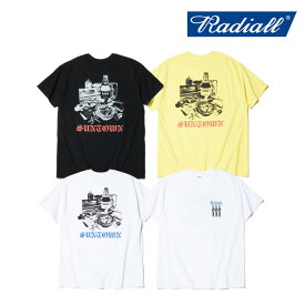 RADIALL ラディアル SUNTOWN - CREW NECK T-SHIRT S/S 【Tシャツ 半袖】【2024 SPRING ＆ SUMMER COLLECTION】【RAD-24SS-TEE014】【インタープレイ INTERPLAY】