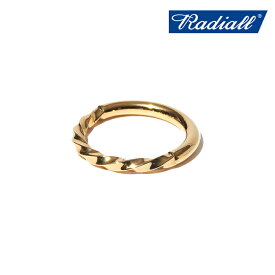 RADIALL (ラディアル) TWIST NARROW - PINKY RING 【ピンキーリング 指輪】【2021 AUTUMN&WINTER COLLECTION】【RAD-JWL029-02】【インタープレイ INTERPLAY】