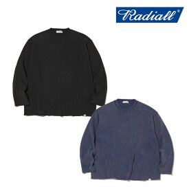 RADIALL ラディアル FALCON WAGON - CREW NECK SWEATER L/S 【クルーネックセーター】【2024 AUTUMN＆WINTER COLLECTION】【RAD-24AW-KNIT004】【インタープレイ INTERPLAY】