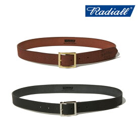 RADIALL ラディアル TRUE DEAL - SQUARE BUCKLE BELT / PLAIN 【ベルト】【2024 SPRING＆SUMMER COLLECTION】【RAD-24SS-ACC006】【インタープレイ INTERPLAY】