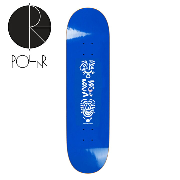 楽天市場】POLAR SKATE CO. (ポーラースケート) SHIN SANBONGI - Faces 