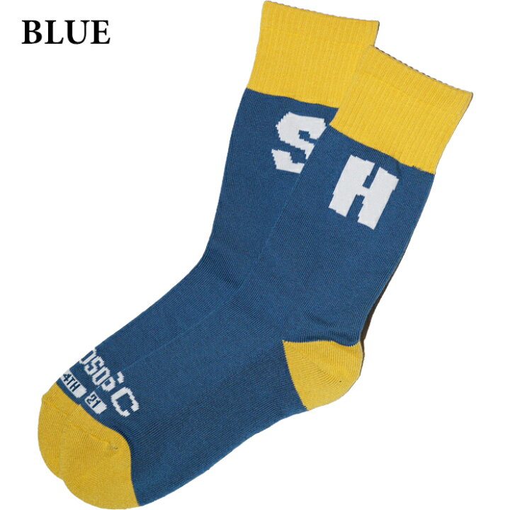 楽天市場 Surfskatecamp サーフスケートキャンプ Handsome Oxford Surfskatecamp College Socksソックス 靴下 Socks Sox Interplay