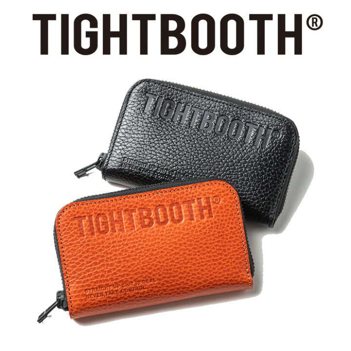 楽天市場】TIGHTBOOTH (タイトブース) LEATHER ZIP AROUND WALLET 