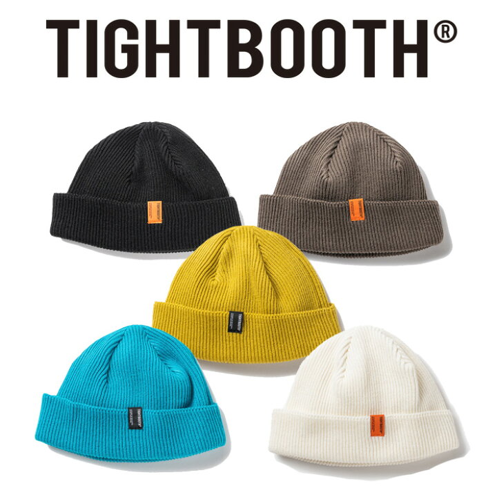 楽天市場】TIGHTBOOTH (タイトブース) TAG BEANIE 【ビーニー 帽子 