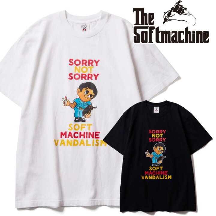 楽天市場】SOFTMACHINE (ソフトマシーン)SORRY-T【Tシャツ 半袖 