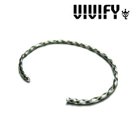 VIVIFY(ヴィヴィファイ）Silver x Brass Spiral Bangle【VIVIFY バングル】【送料無料】【オーダーメイド 受注生産】【キャンセル不可】